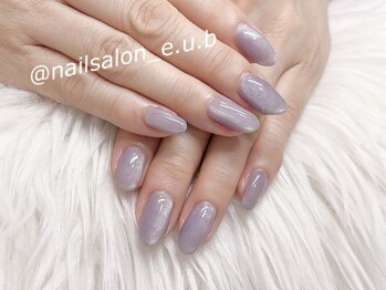 イーユービー(E.U.B)/ぷるマグ×パープルネイル