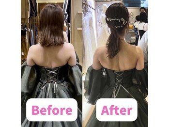 ボディキュア ブライダル美容整体 大阪梅田/花嫁大変身★/大阪/北新地/梅田