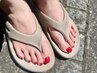 footワンカラー角質ケア付♪ ￥9000