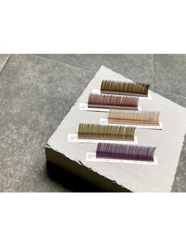 エクステの種類が豊富