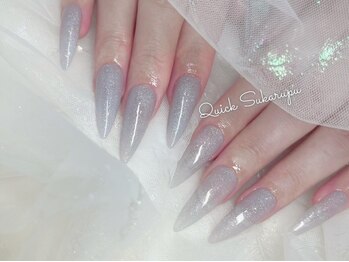 クイックスカルプ 新宿店(Quick Sukarupu)/シンプルロングネイル