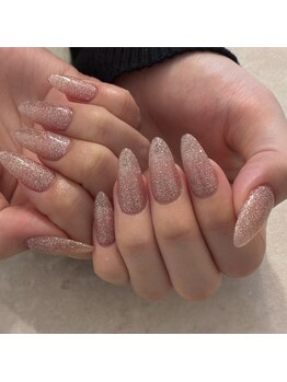 アール 海老名店(R)の写真/《チップ長さだし》ワンカラー¥8800/持ち込み¥12000~◆ニュアンス韓国アート豊富*
