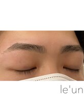 ルアン 表参道店/メンズ美眉毛スタイリング