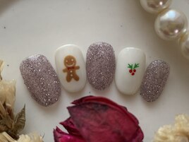 クッキー　柊　クリスマス