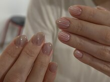 アノヴァ 明治神宮前 表参道(ANOVA)/ニュアンスネイル 冬ネイル