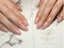 モアニ ヒロオ 恵比寿店(MOANI Hiroo)/先端ラメライン上品ネイル☆