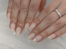 アイエク(iEQ)/ワンカラー/ホワイトネイル/上品