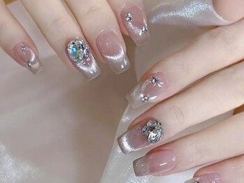 【深爪矯正・自爪育成専門店】Dream Nail 新宿/マグネットフレンチネイル
