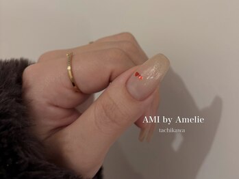 アミ バイ アメリ(AMI by Amelie)/ハートホロネイル 