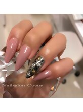 ネイルサロン クール(Nailsalon Coeur)/ジミーチュウ風 ミラー
