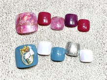 アメリ ネイル(Ameri nail)/フット定額ネイル¥8800