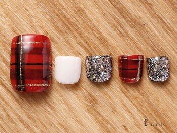 アイネイルズ 吉祥寺店(I nails)/ウィンターチェック[吉祥寺]