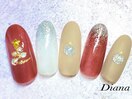 定額ネイル　6,980円　A‐034