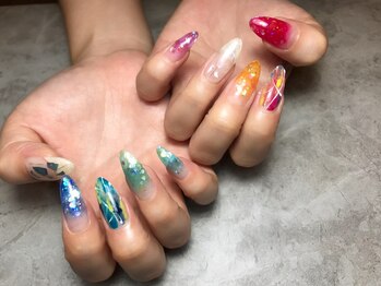 イデアル(ideal)/ジェルデザインフリー10本アート