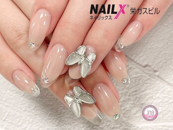 ネイリックス 栄ガスビル(NAILX)/クリアフレンチネイル☆