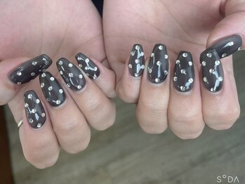 プライズアイリス アイラッシュ 池袋東口店(prize Iris eyelash)/ストーンドットネイル