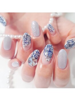 ジュベルビューティー(Jebel Beauty)/ツイードネイル★