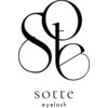 ソッテアイラッシュ(sotte eyelash)のお店ロゴ