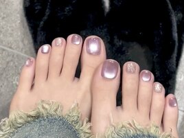 夏フットネイル　foot