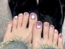 夏フットネイル　foot