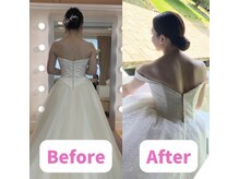 ボディキュア ブライダル美容整体 大阪梅田/背中の広さが気になる方/関西