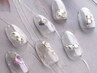 【徳島店OPEN記念価格】ハンド◆選べる1ポイントart付ワンカラ-¥4500→4000