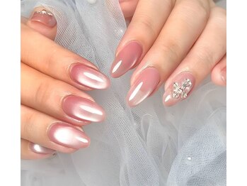 トップ(TOP)の写真/新規オフ無料★ワンカラー¥4300！シンプルワンホン系デザインも大人気！まつ毛でご来店の方も同価格！