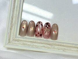 渋谷限定バレンタインネイル