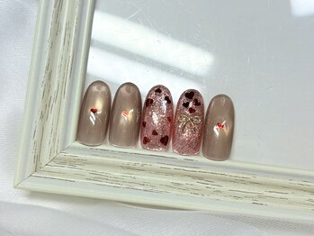 エリクサーネイル 渋谷(Elixir Nail)/渋谷限定バレンタインネイル