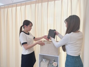 美肌脱毛&トータルビューティー パールプラス 飯田店【4月中旬NEW OPEN(予定)】/3.着替え