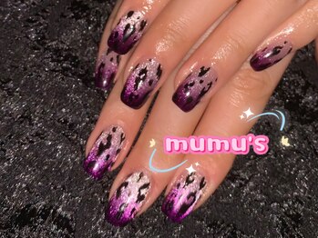 ムムズ 渋谷店(mumu's)/豹柄　キラキラ