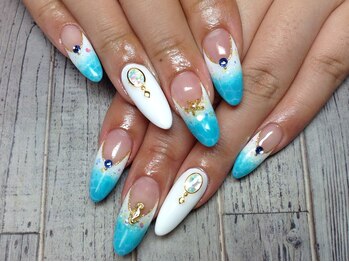 ラウト デコレーションアンドネイルサロン(Lauto Decoration&Nail Salon)/水面ネイル