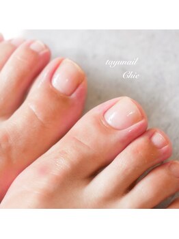 たゆ ネイル(たゆnail)/ツヤツヤフットネイルケア☆
