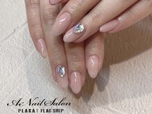 エーネイルサロン プラーカ本店(A-Nail Salon)/22/8/30　スキニーフレンチ