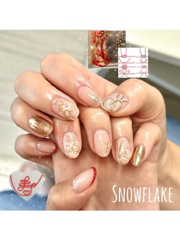 スノーフレーク(Snowflake)/持ち込みアート8本コース/9000円