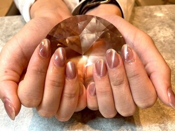 ペッシュブルーム 梅田(Peche Bloom)の写真/【NEWOPEN記念】ワンカラー¥3900/マグネットネイル¥4500/定額ネイル¥6000～シンプルデザイン多数ご用意◎