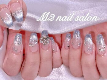 エムズ ネイルサロン(M2)/フラッシュマグネットグラデ