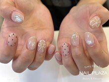 ネイルプラザ 河原町OPA店(NAIL PLAZA)/ガーリーネイル