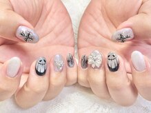 アンドシュシュネイル(&CHOU CHOU nail)/ハロウィンネイル