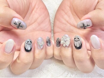 アンドシュシュネイル(&CHOU CHOU nail)/ハロウィンネイル