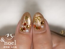 ノエル(Noel)/ゴールド マグネットネイル