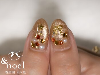 ノエル(Noel)/ゴールド マグネットネイル
