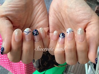 スエルテ ネイルサロン 北千住店/夏の水風船ネイル ¥7000