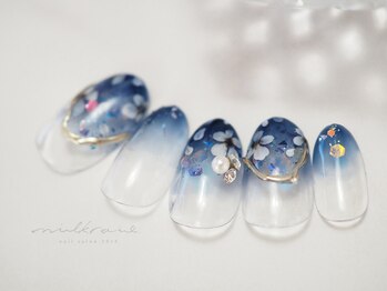 ミルクネイル(MILK NAIL)/透け感ネイビー〈新規7500円〉