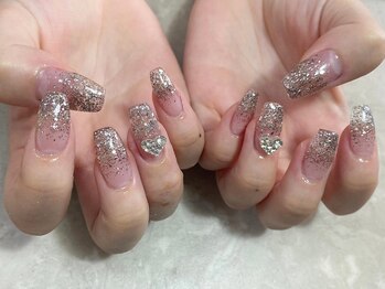 テラス(TERRACE)/キラキララメグラデーション