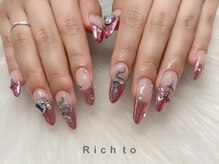 リッチ トゥ 安城店(Rich to)/クロムハーツネイル