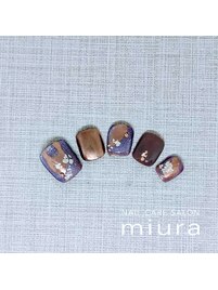 8月フット定額アート