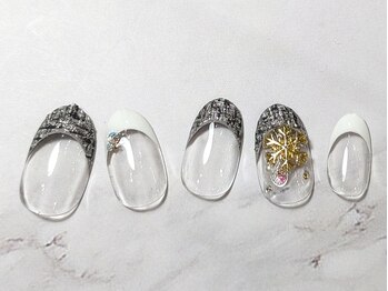 ネイルブレイク リリア(Nail Break lilia)/【初回オフ無料】ツイードネイル