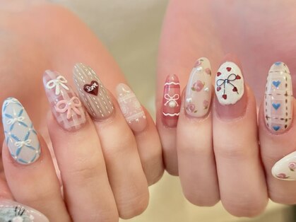 n u i. | nail salon 下北沢【パラジェル・フィルイン・持ち込み・長さだし】の写真