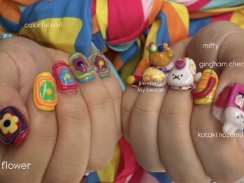 ミティネイル 北中城(mittynail)/持ち込み/アートネイル/